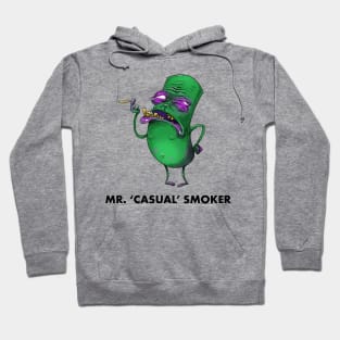 Mr Men Grown Up  Mr Casual Smoker Hoodie